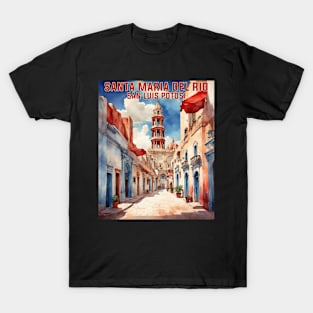 Santa Maria del Rio San Luis Potosi Mexico Vintage Tourism Travel T-Shirt